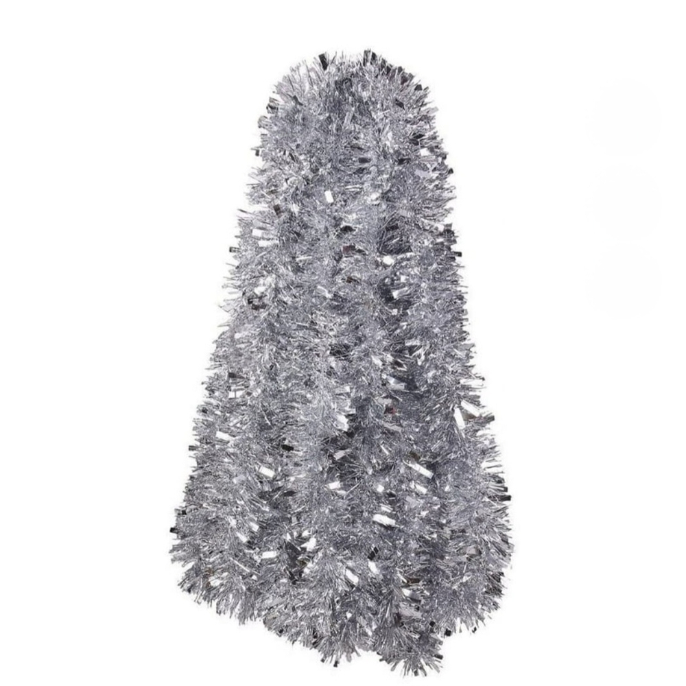 Silver Tinsel Garland 2 Sets Nwt